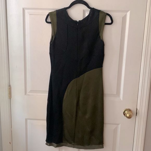 Prada black and olive dress EU 40 US 8 - Picture 2 of 10